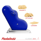 Pastalinda Classic 200 Blue Pasta Maker Machine With Hand Crank And Two Clamps - Pastalinda