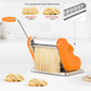 Pastalinda Classic 200 Orange Pasta Maker Machine With Hand Crank And Two Clamps - Pastalinda