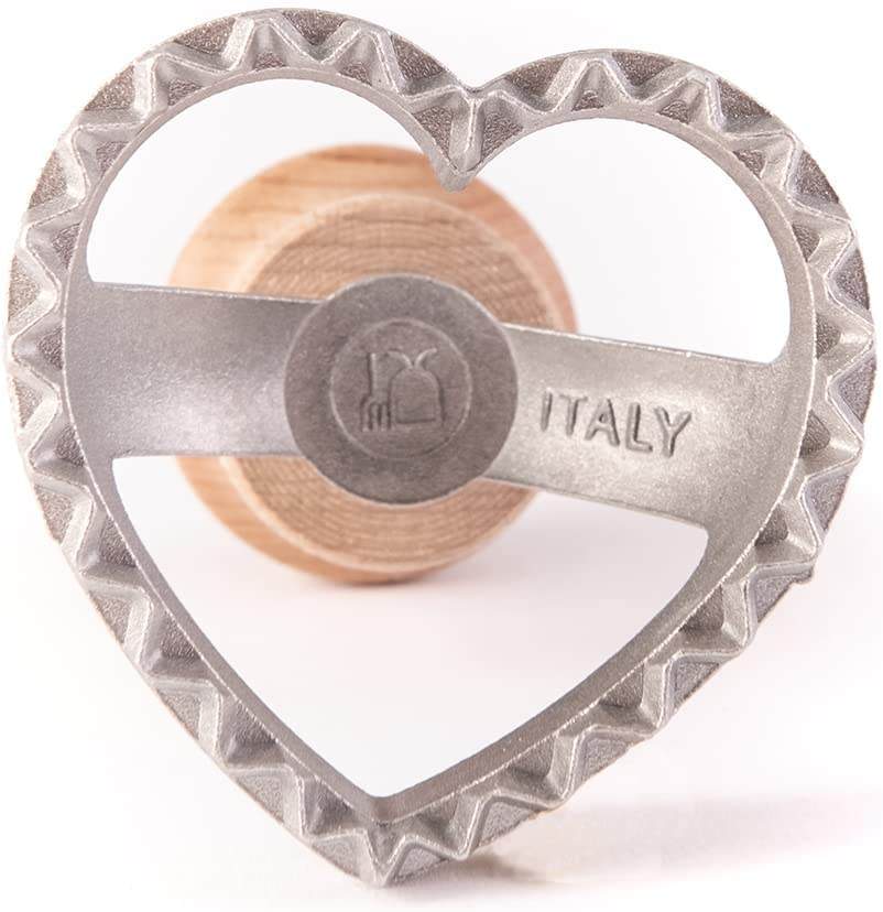 Pastalinda Aluminum Heart Stamp, 1.7-Inch - Pastalinda